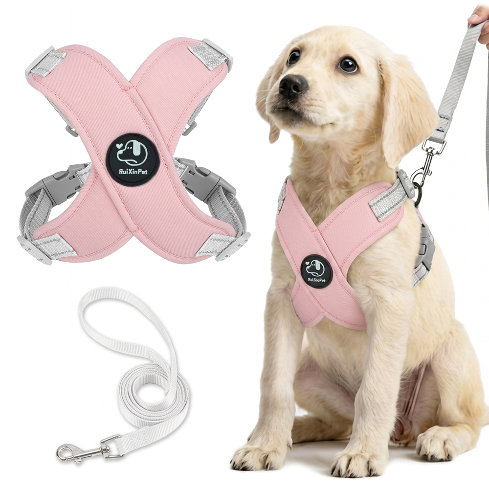No Pull Dog Harness - Yansıtıcı Köpek Yeleği ve Tasma Seti,