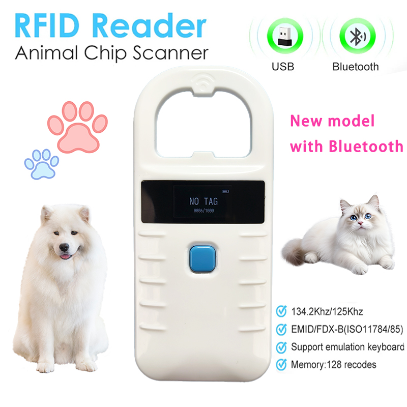Yeni Bluetooth RFID Okuyucu Ev - Pet Supplies Online incelemesi ve fiyatı