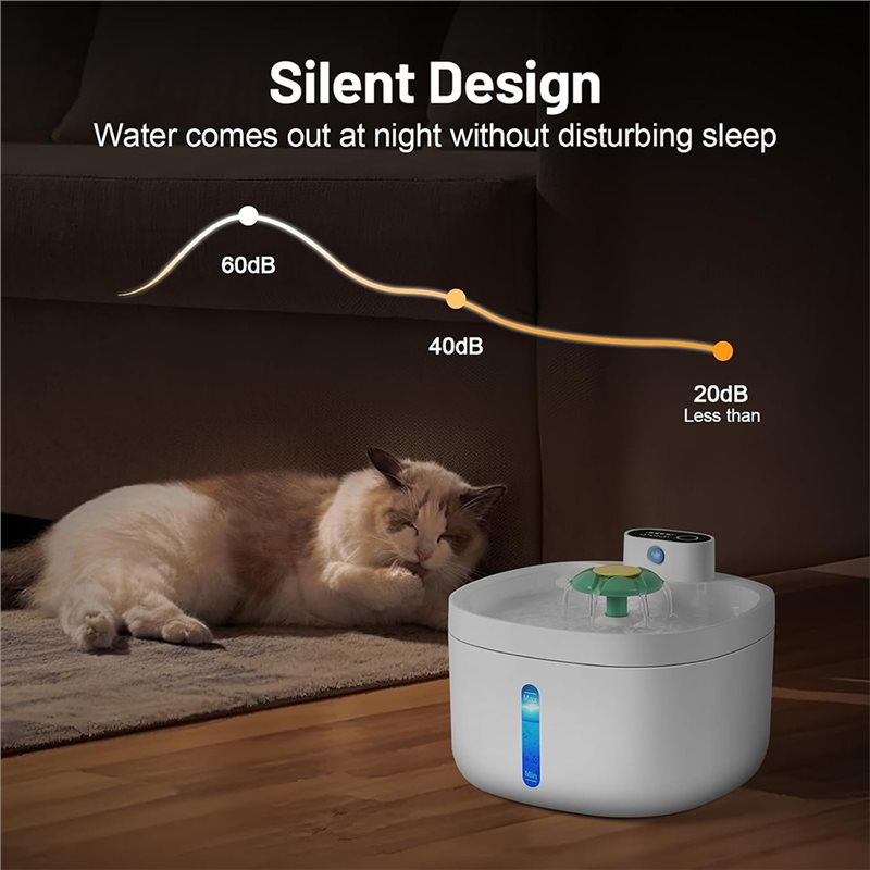 AT43-Pet Şarj Edilebilir Kedi  - Pet Water Fountain incelemesi ve fiyatı