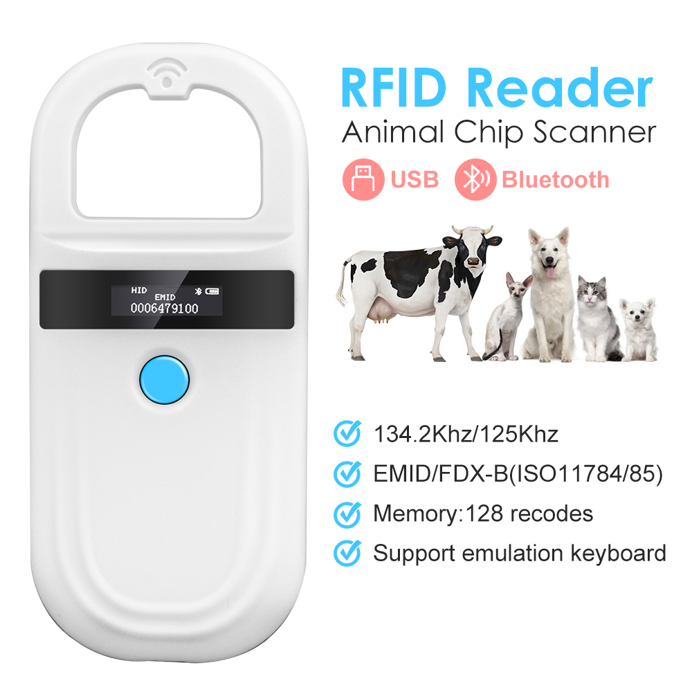 El 134.2KHz 125kHz Hayvan RFID - Pet Supplies Online incelemesi ve fiyatı