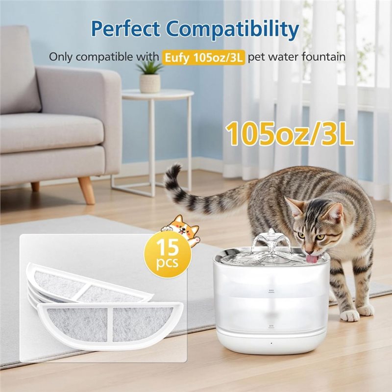 B14C Eufy Paslanmaz Çelik 3L/1 - Pet Water Fountain incelemesi ve fiyatı