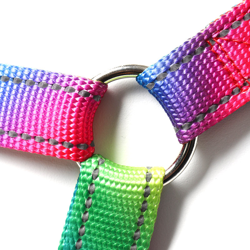 Zhenjia Gökkuşağı Renkli Köpek - No Pull Dog Harness incelemesi ve fiyatı